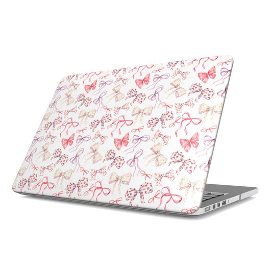 Coquette Bow MacBook Case Tech Accessories GalactiGuard   