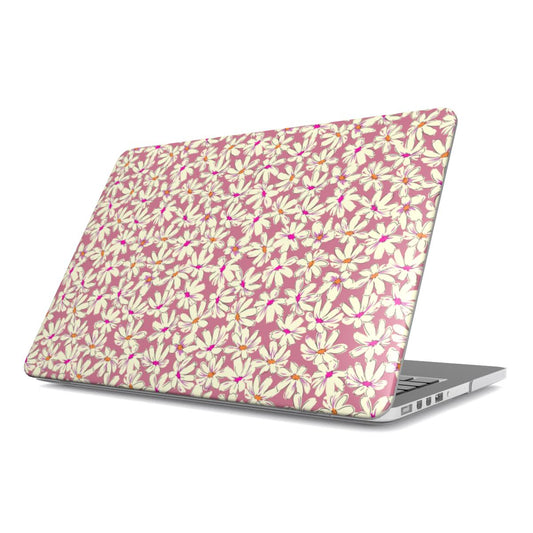 Boho Wildflower MacBook Case Tech Accessories GalactiGuard   