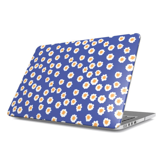 Mini Blooms Floral MacBook Case - Purple Tech Accessories GalactiGuard   