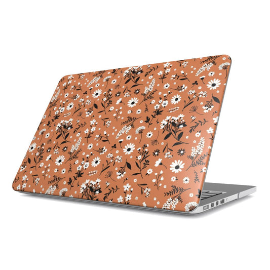 Soft Blooms Floral Cottagecore MacBook Case Tech Accessories GalactiGuard   