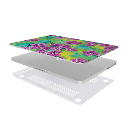 Cherry Blossoms MacBook Case Tech Accessories GalactiGuard   