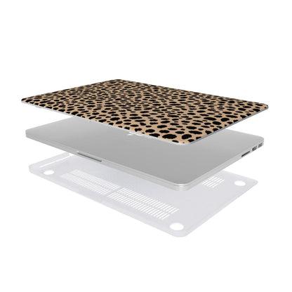 Spotty Style Leopard Print MacBook Case Tech Accessories GalactiGuard   