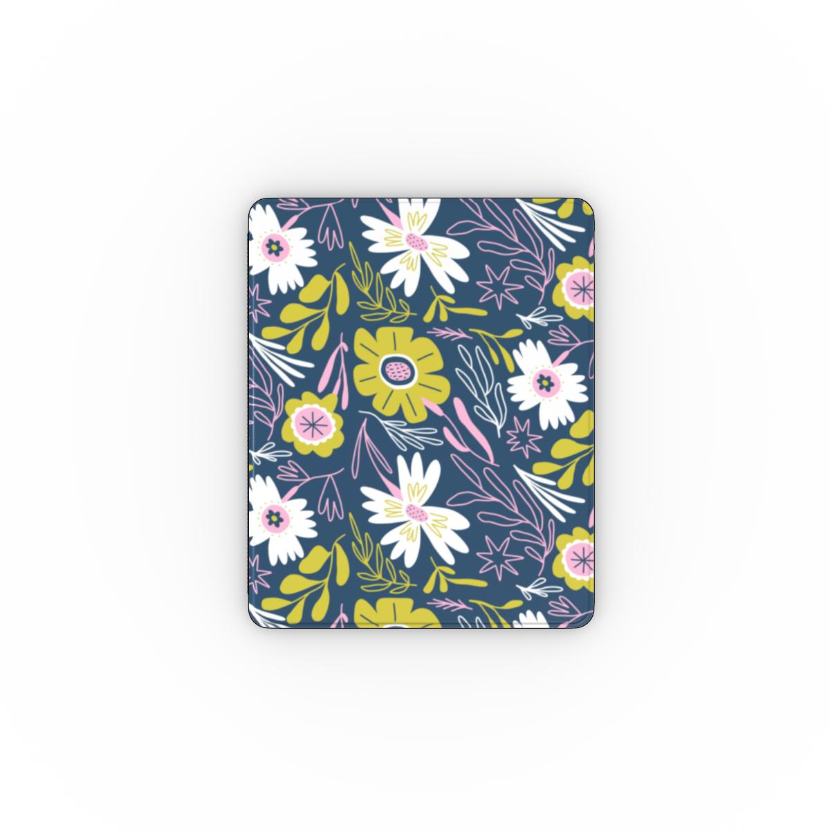 Serene Blitz Floral iPad Case Tech Accessories GalactiGuard   