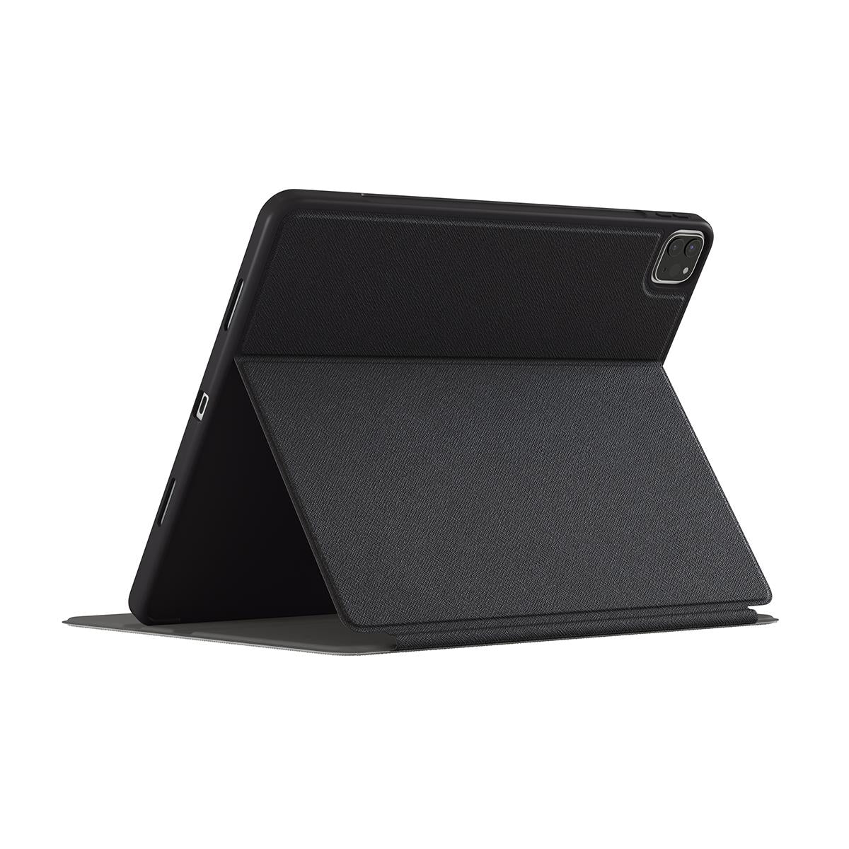 Black Waves Trendy Y2K iPad Case Tech Accessories GalactiGuard   