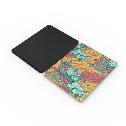 Floral Tapestry iPad Case Tech Accessories GalactiGuard   