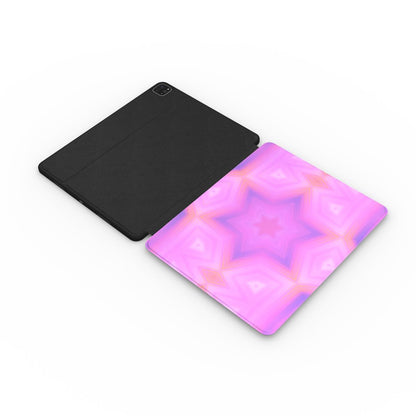 Starburst Kaleidoscope iPad Case Tech Accessories GalactiGuard   