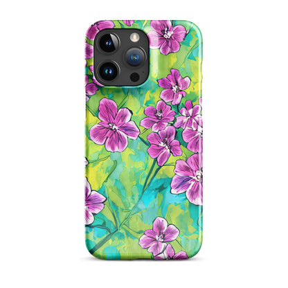 Cherry Blossoms Floral iPhone Case Phone Cases GalactiGuard   