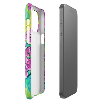 Cherry Blossoms Floral iPhone Case Phone Cases GalactiGuard   