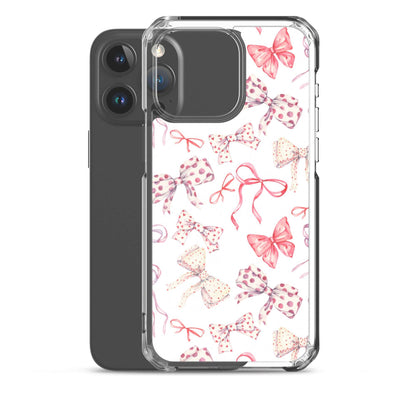 Coquette Bow iPhone Case Phone Cases GalactiGuard   