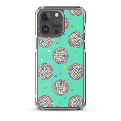 Disco Diva Mirror Ball Retro iPhone Case Phone Cases GalactiGuard   