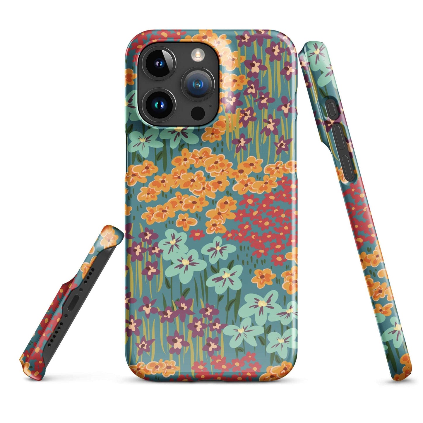 Floral Tapestry iPhone Case Phone Cases GalactiGuard   