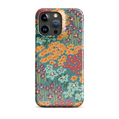 Floral Tapestry iPhone Case Phone Cases GalactiGuard   