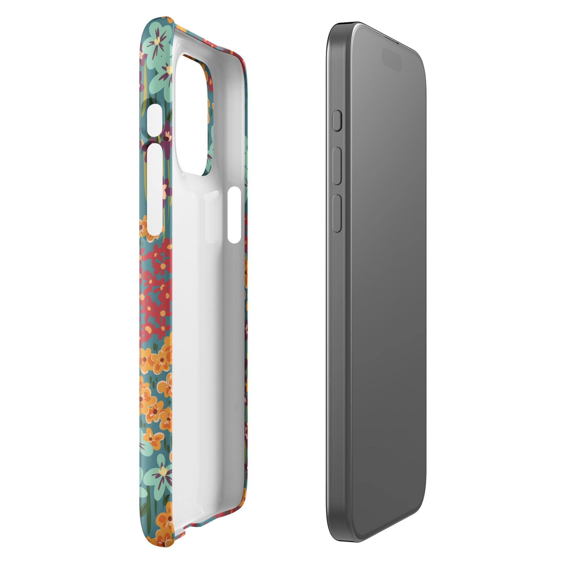 Floral Tapestry iPhone Case Phone Cases GalactiGuard   