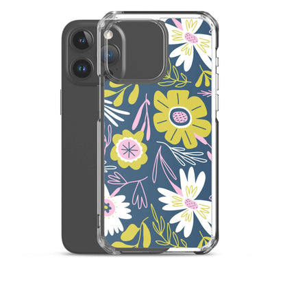 Serene Blitz Floral iPhone Case Phone Cases GalactiGuard   