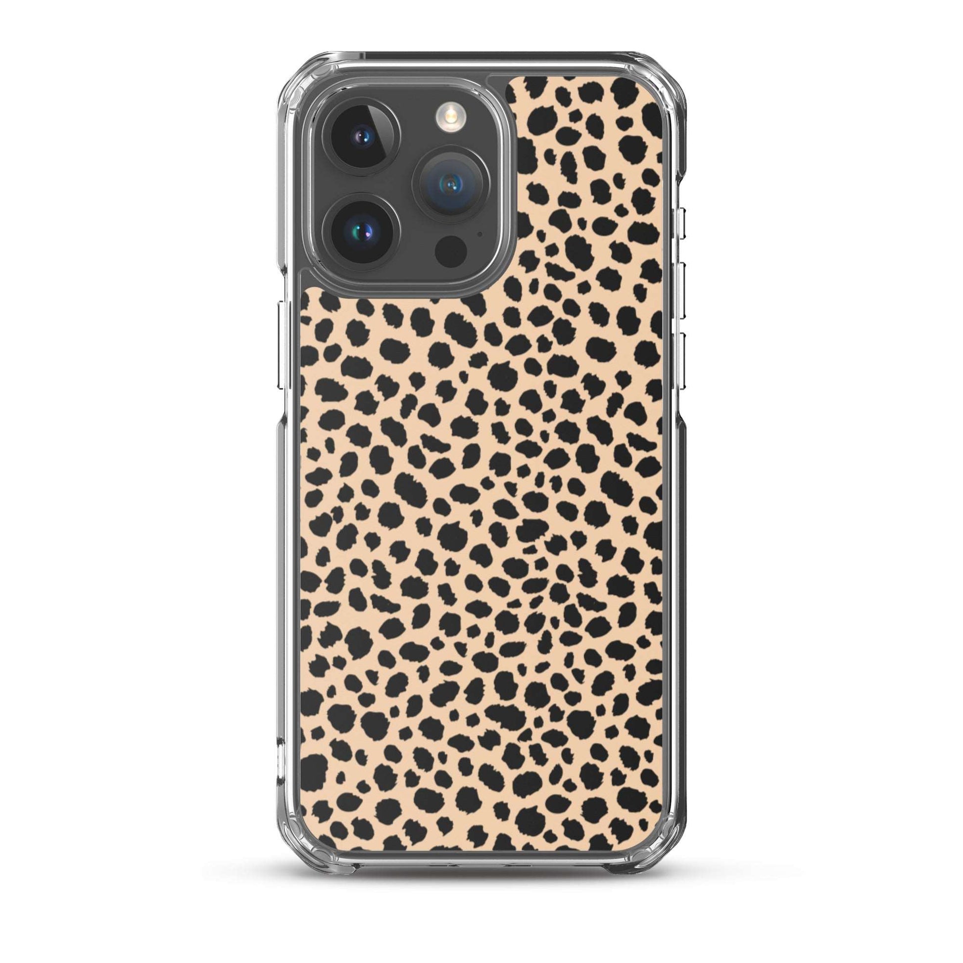 Spotty Style Leopard Print iPhone Case Phone Cases GalactiGuard   