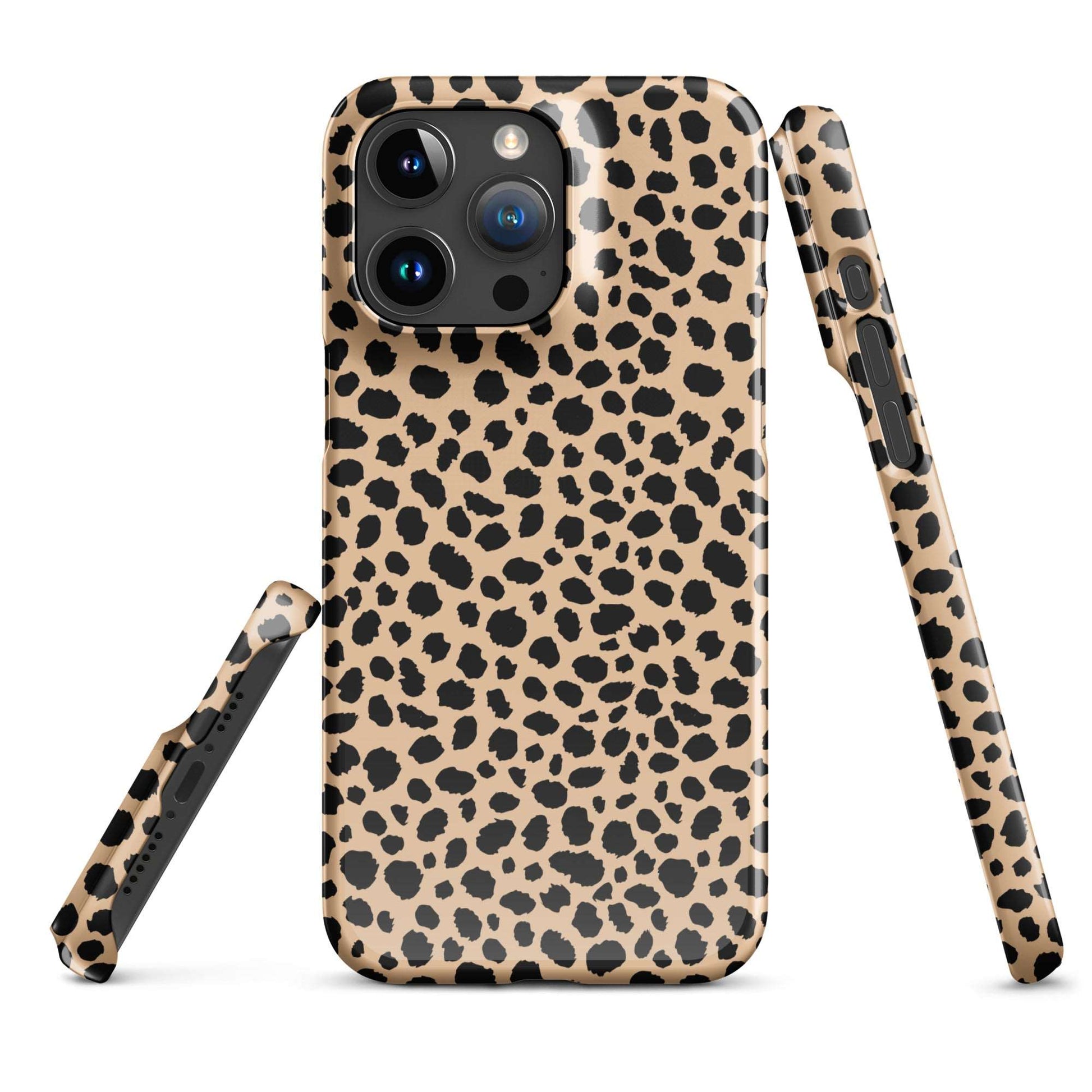 Spotty Style Leopard Print iPhone Case Phone Cases GalactiGuard   