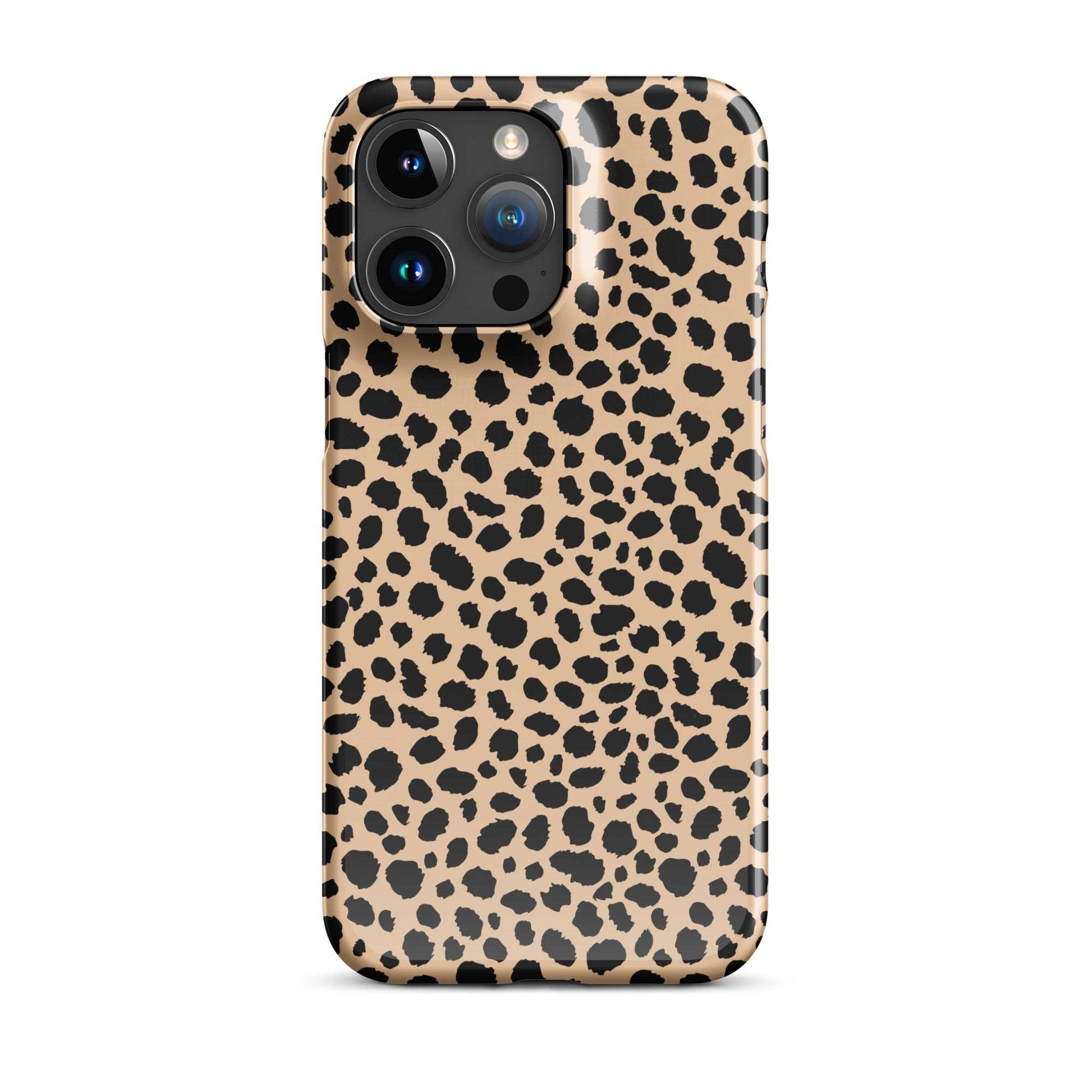 Spotty Style Leopard Print iPhone Case Phone Cases GalactiGuard   