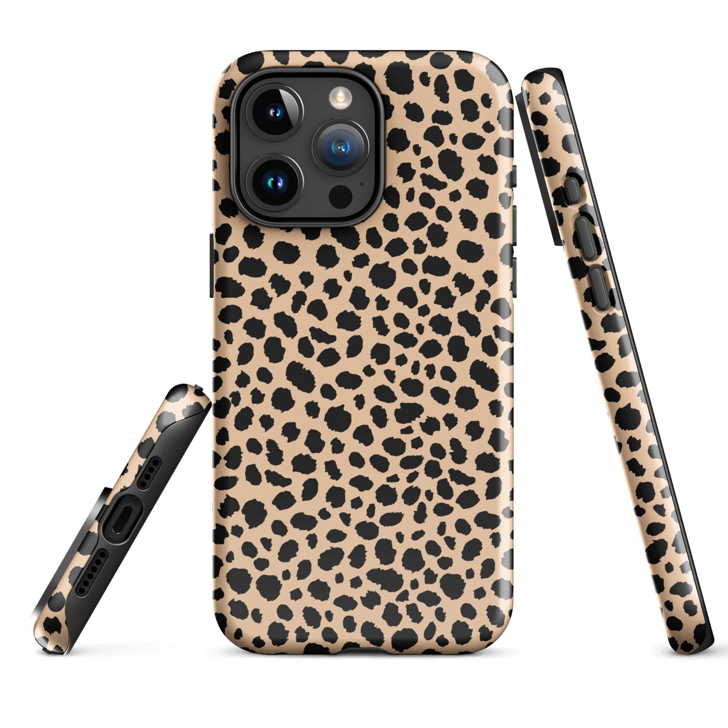 Spotty Style Leopard Print iPhone Case Phone Cases GalactiGuard   