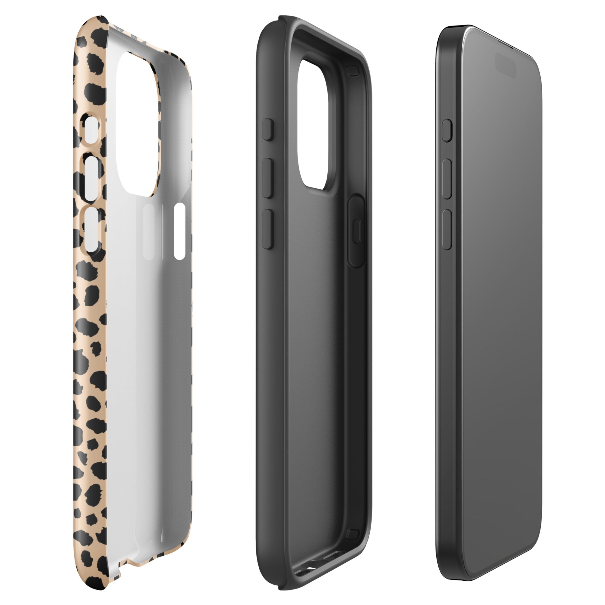 Spotty Style Leopard Print iPhone Case Phone Cases GalactiGuard   