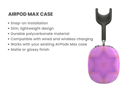 Starburst Kaleidoscope AirPod Max Cover Tech Accessories GalactiGuard   