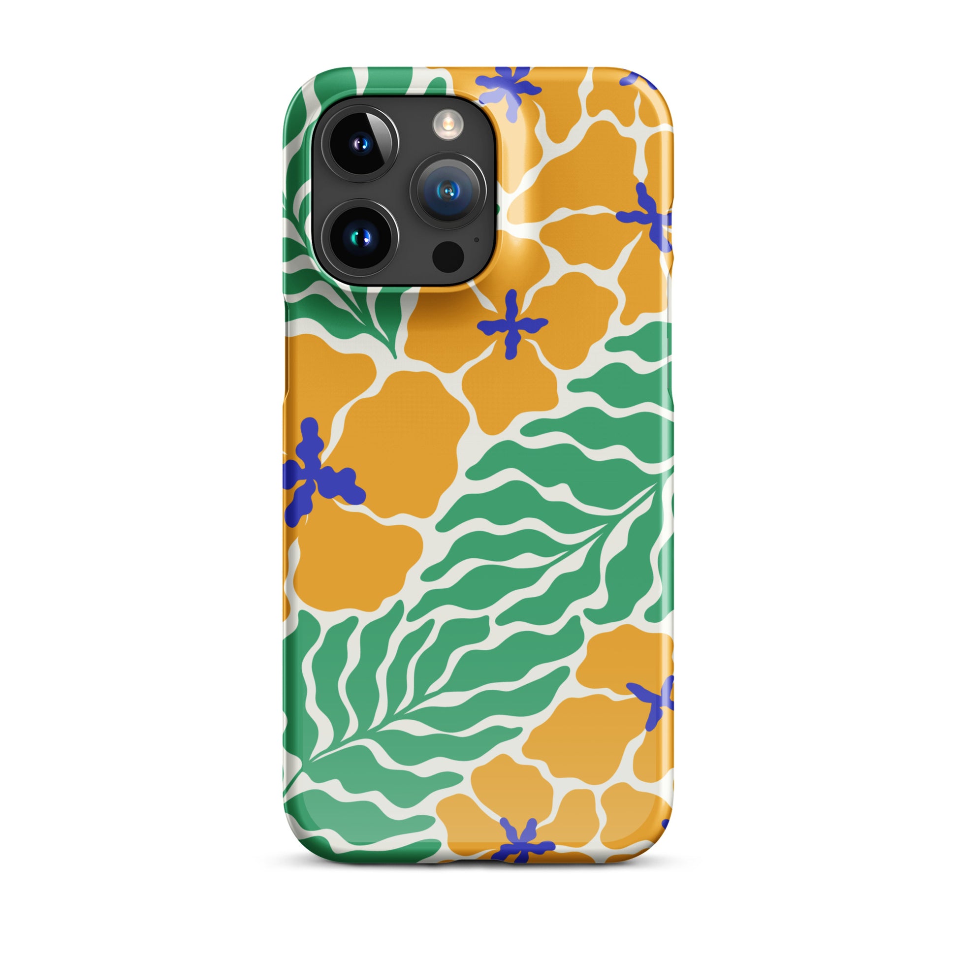 Tropical Pop - Matisse Floral iPhone Case Phone Cases GalactiGuard   