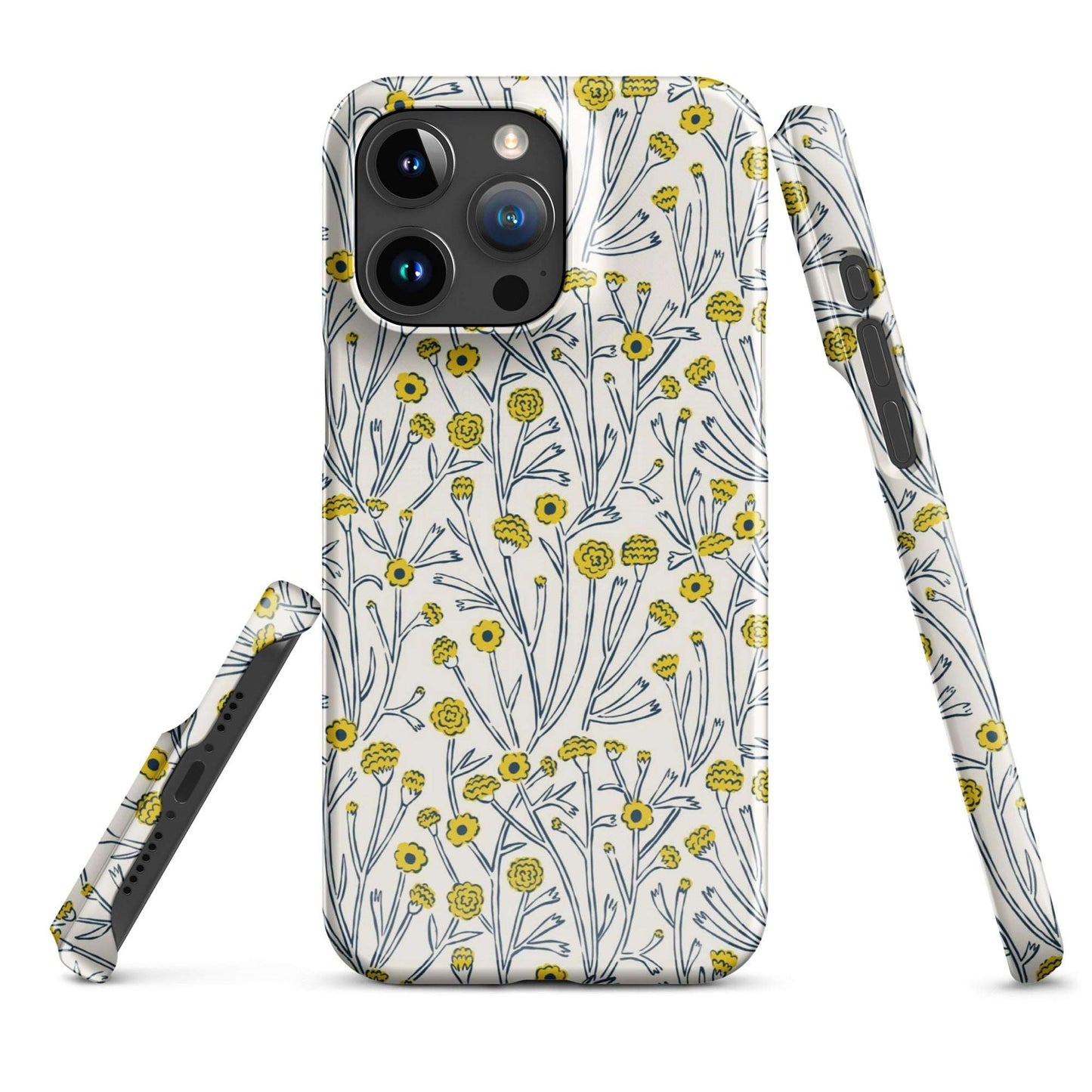 Wildflower Whimsy iPhone Case Phone Cases GalactiGuard   